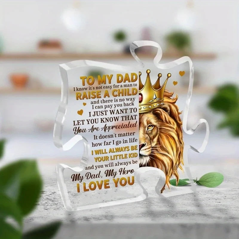Personalized Puzzle Acrylic Keepsake
