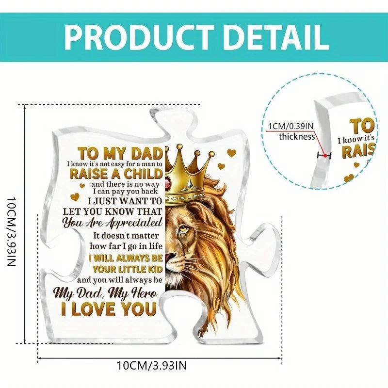 Personalized Puzzle Acrylic Keepsake