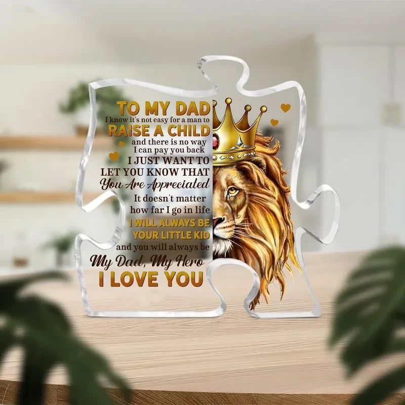 Personalized Puzzle Acrylic Keepsake