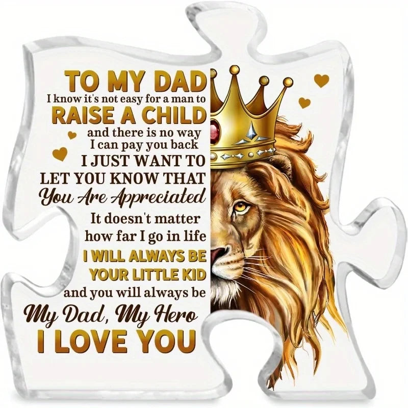 Personalized Puzzle Acrylic Keepsake