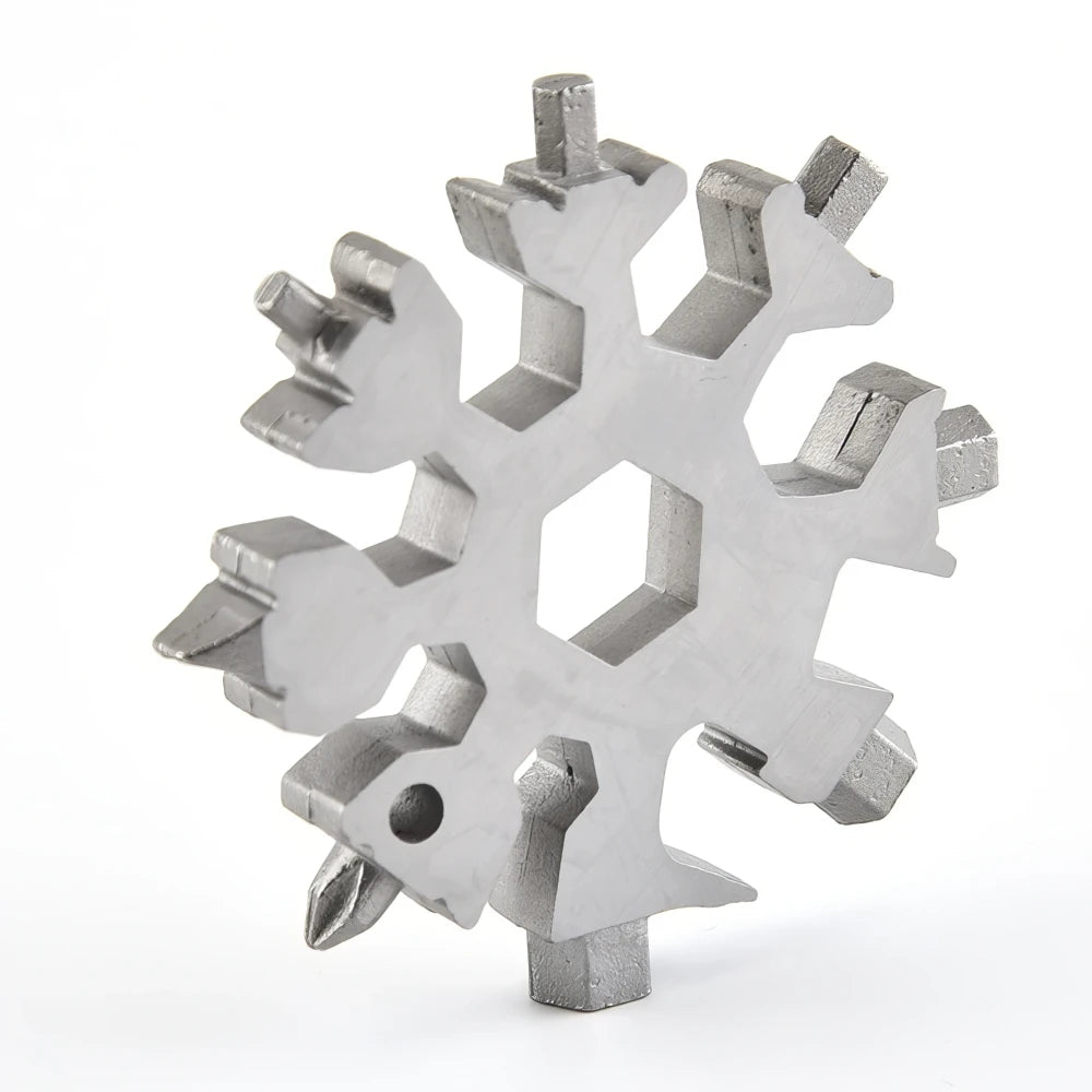 Snowflake Multifunctional Keychain Tool