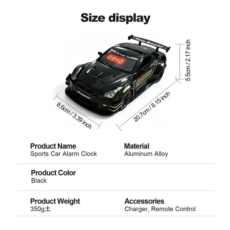 Supercar Alarm Clock