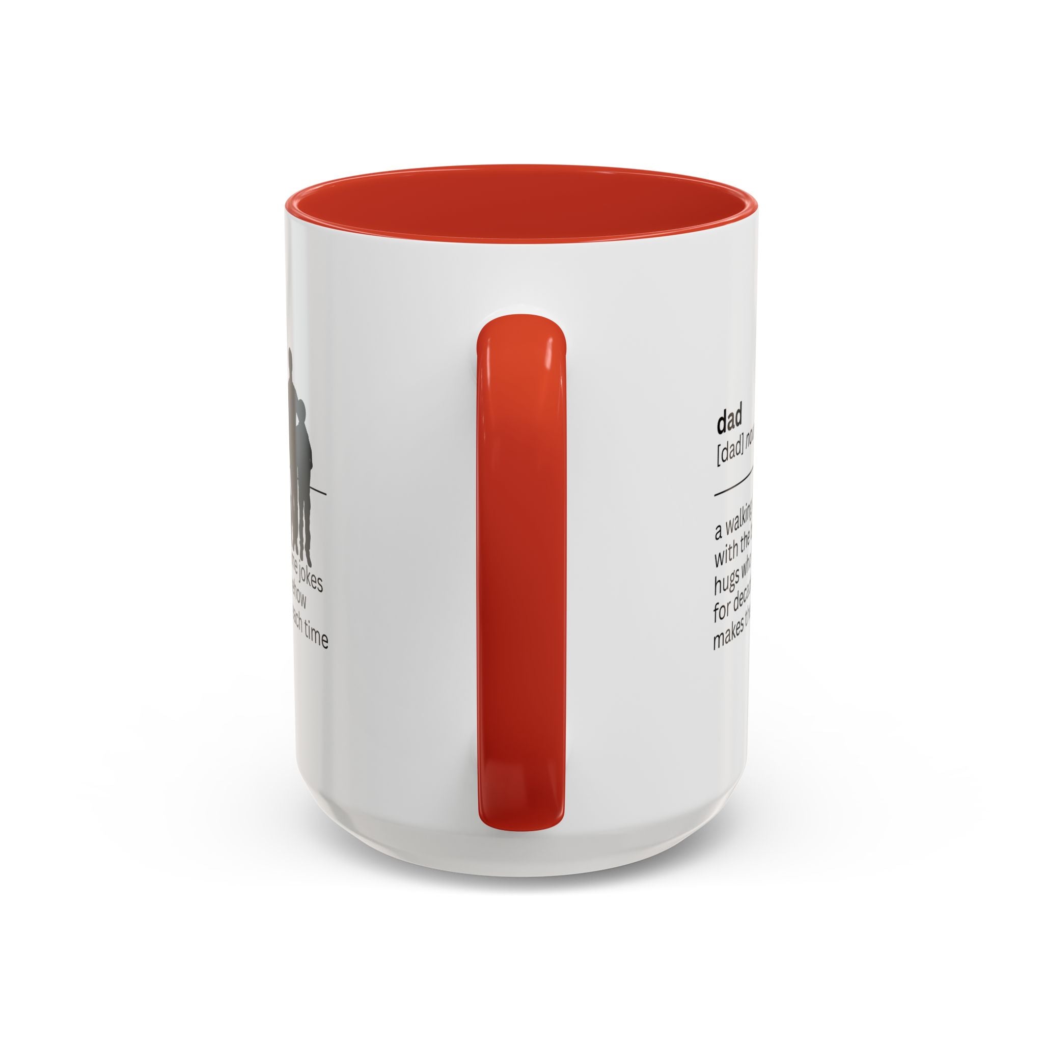 Dad ATM Accent Coffee Mug - Perfect Gift for Dads