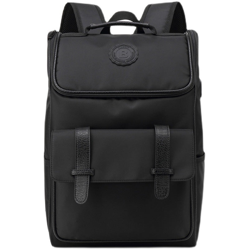 Men's Large Capacity Waterproof Travel Laptop Backpack – Nylon Business & Outdoor Bag