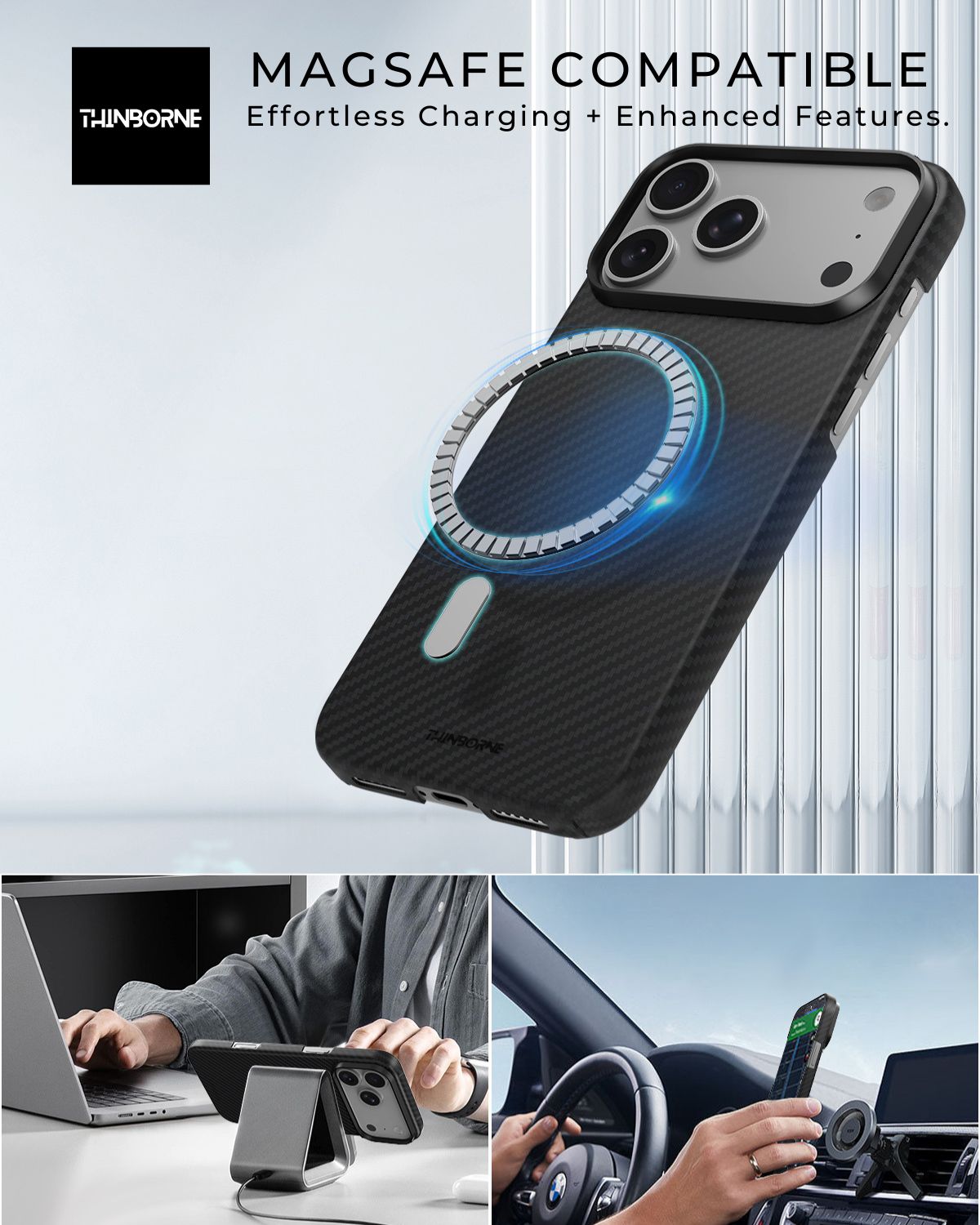 iPhone 17 Pro Case - Super Thin | Aramid Fiber | MagSafe